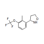 3-[2-Methyl-3-(trifluoromethoxy)phenyl]isoxazolidine