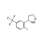 3-[2-Methyl-5-(trifluoromethyl)phenyl]isoxazolidine