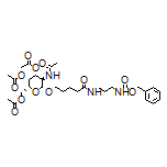 5-Acetamido-2-(acetoxymethyl)-6-[[5-[[3-(Cbz-amino)propyl]amino]-5-oxopentyl]oxy]tetrahydro-2H-pyran-3,4-diyl (2R,3R,4R,5R,6R)-Diacetate