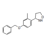 3-[4-(Benzyloxy)-2-methylphenyl]isoxazolidine