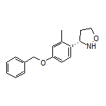 (S)-3-[4-(Benzyloxy)-2-methylphenyl]isoxazolidine