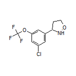 3-[3-Chloro-5-(trifluoromethoxy)phenyl]isoxazolidine