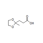 3-(2-Methyl-1,3-dioxolan-2-yl)propanoic Acid