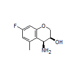 (3S,4S)-4-Amino-7-fluoro-5-methylchroman-3-ol