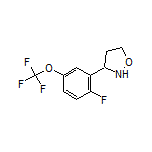 3-[2-Fluoro-5-(trifluoromethoxy)phenyl]isoxazolidine