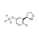 (R)-3-[2-Fluoro-5-(trifluoromethoxy)phenyl]isoxazolidine