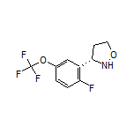 (S)-3-[2-Fluoro-5-(trifluoromethoxy)phenyl]isoxazolidine