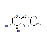 (2S,3R,4S,5R)-2-(p-Tolylthio)tetrahydro-2H-pyran-3,4,5-triol