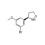 (R)-3-(3-Bromo-5-methoxyphenyl)isoxazolidine