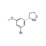 (S)-3-(3-Bromo-5-methoxyphenyl)isoxazolidine