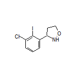 3-(3-Chloro-2-iodophenyl)isoxazolidine