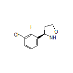 (R)-3-(3-Chloro-2-iodophenyl)isoxazolidine