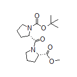 1-[(1,1-Dimethylethoxy)carbonyl]-L-prolyl-L-proline Methyl Ester