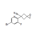 5-(5-Bromo-3-fluoro-2-pyridyl)-1-oxaspiro[2.3]hexane-5-carbonitrile