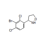 3-(3-Bromo-2,4-dichlorophenyl)isoxazolidine