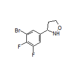 3-(3-Bromo-4,5-difluorophenyl)isoxazolidine