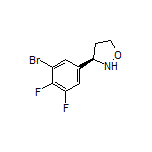 (R)-3-(3-Bromo-4,5-difluorophenyl)isoxazolidine