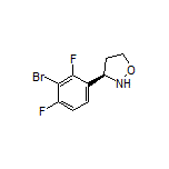 (R)-3-(3-Bromo-2,4-difluorophenyl)isoxazolidine