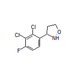 3-(2,3-Dichloro-4-fluorophenyl)isoxazolidine