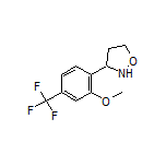 3-[2-Methoxy-4-(trifluoromethyl)phenyl]isoxazolidine