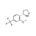 (S)-3-[2-Methoxy-4-(trifluoromethyl)phenyl]isoxazolidine