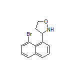 3-(8-Bromo-1-naphthyl)isoxazolidine