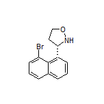 (S)-3-(8-Bromo-1-naphthyl)isoxazolidine