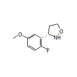 (S)-3-(2-Fluoro-5-methoxyphenyl)isoxazolidine