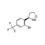 (R)-3-[2-Bromo-4-(trifluoromethyl)phenyl]isoxazolidine