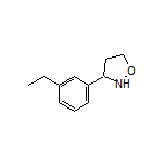 3-(3-Ethylphenyl)isoxazolidine