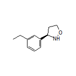 (R)-3-(3-Ethylphenyl)isoxazolidine