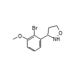 3-(2-Bromo-3-methoxyphenyl)isoxazolidine