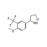 3-[4-Methoxy-3-(trifluoromethyl)phenyl]isoxazolidine