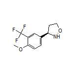 (R)-3-[4-Methoxy-3-(trifluoromethyl)phenyl]isoxazolidine