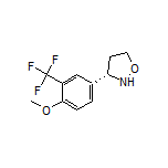 (S)-3-[4-Methoxy-3-(trifluoromethyl)phenyl]isoxazolidine