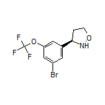 (R)-3-[3-Bromo-5-(trifluoromethoxy)phenyl]isoxazolidine