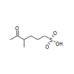 4-Methyl-5-oxohexane-1-sulfonic Acid