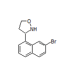 3-(7-Bromo-1-naphthyl)isoxazolidine