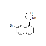 (R)-3-(7-Bromo-1-naphthyl)isoxazolidine