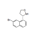 (S)-3-(7-Bromo-1-naphthyl)isoxazolidine