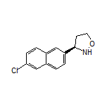 (R)-3-(6-Chloro-2-naphthyl)isoxazolidine