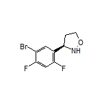 (R)-3-(5-Bromo-2,4-difluorophenyl)isoxazolidine