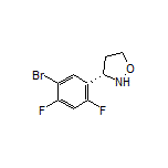 (S)-3-(5-Bromo-2,4-difluorophenyl)isoxazolidine