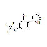 3-[2-Bromo-4-(trifluoromethoxy)phenyl]isoxazolidine