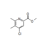 Methyl 4-Chloro-5,6-dimethylpyridine-2-carboxylate