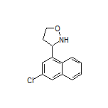 3-(3-Chloro-1-naphthyl)isoxazolidine