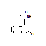 (R)-3-(3-Chloro-1-naphthyl)isoxazolidine