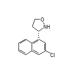 (S)-3-(3-Chloro-1-naphthyl)isoxazolidine