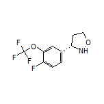 (S)-3-[4-Fluoro-3-(trifluoromethoxy)phenyl]isoxazolidine