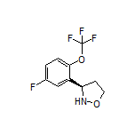 (R)-3-[5-Fluoro-2-(trifluoromethoxy)phenyl]isoxazolidine